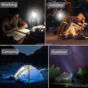 🏕️ FAN, LIGHT ,CHARGER IN ONE 📱